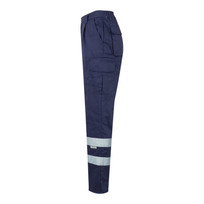 VL ASCLEPIUS. Multi-pocket twill trousers (200g/m²), in cotton (35) and polyester (65)